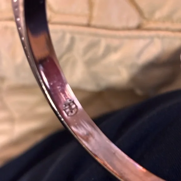 Rose Gold Bangle Bracelet by House of Harlow - Picture 6 of 6